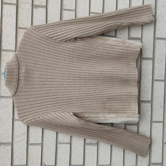 Tan Furry Jacket - Picture 8 of 9